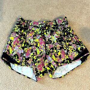 Lululemon hotty hot high rise 4” inseam shorts size 10